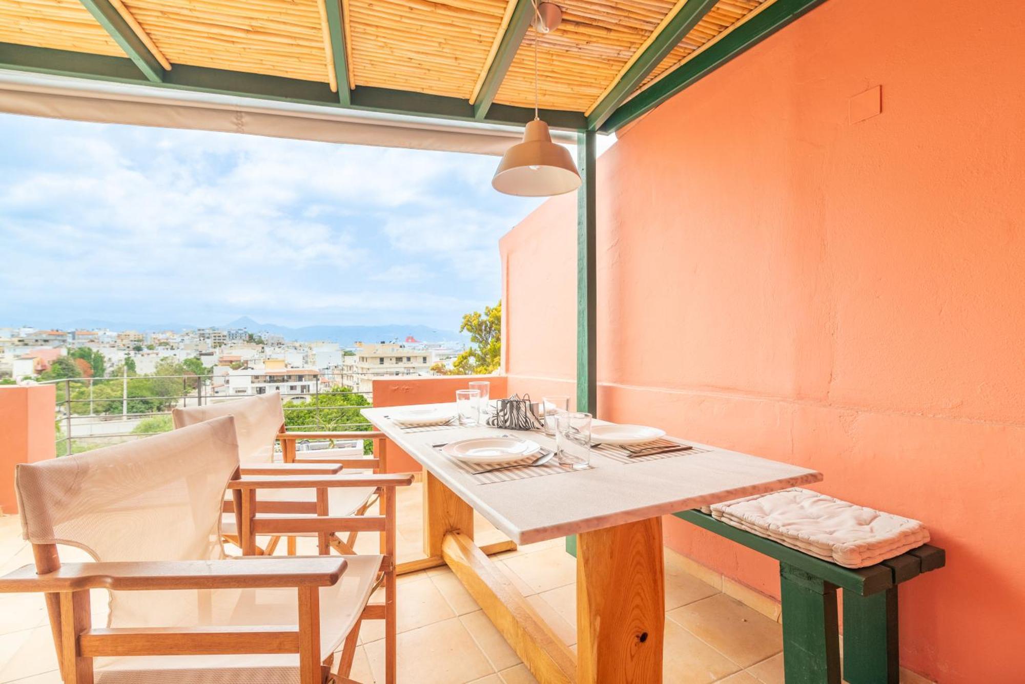 City Loft Near The Airport With Seaview Heraklion (Crete) Exterior foto