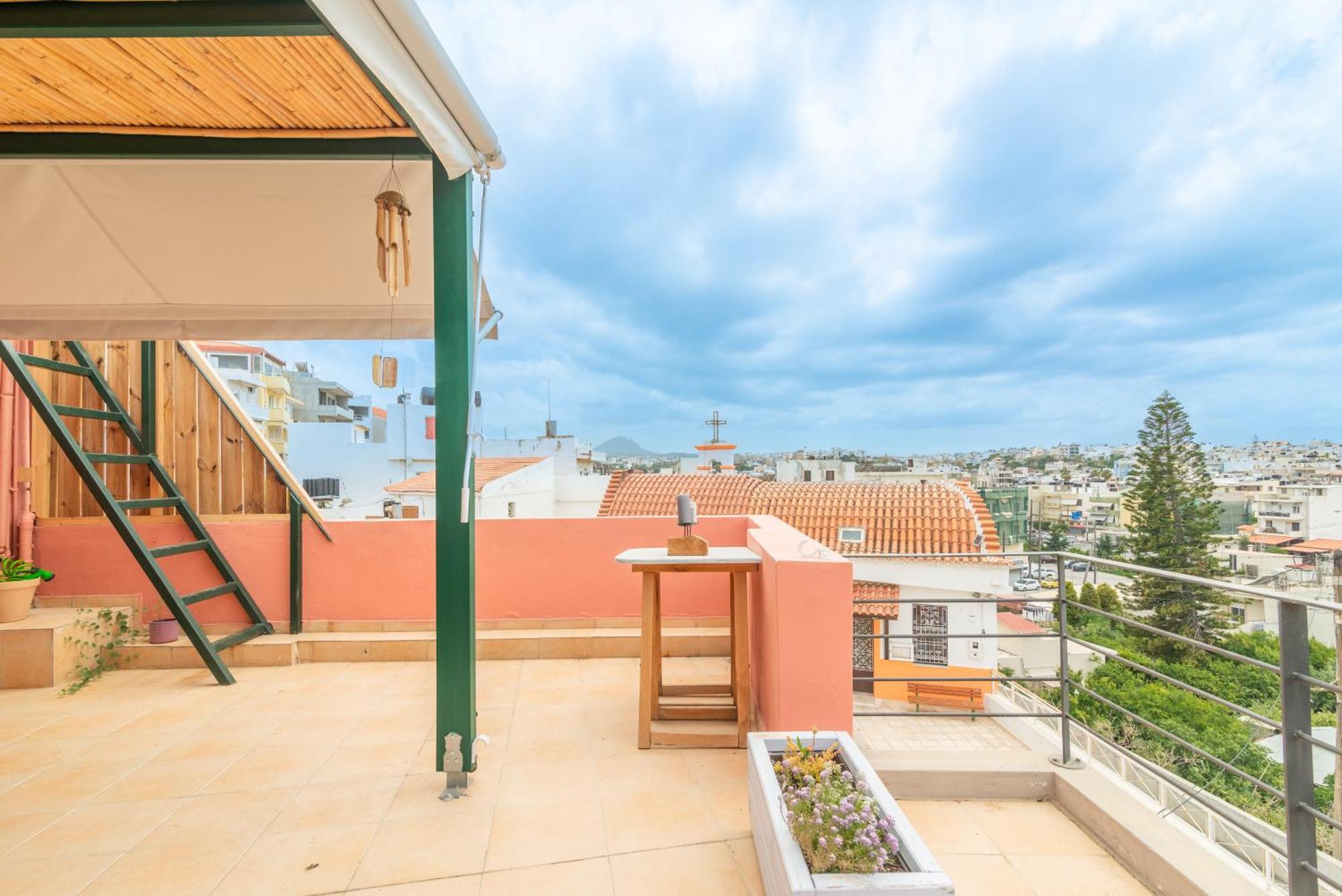 City Loft Near The Airport With Seaview Heraklion (Crete) Exterior foto